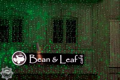 Lit up Bean & Leaf