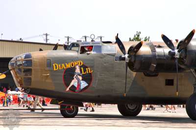 Diamond Lil B-24 bomber