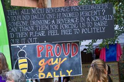 Beverage Guidelines at the Proud Gay Dally